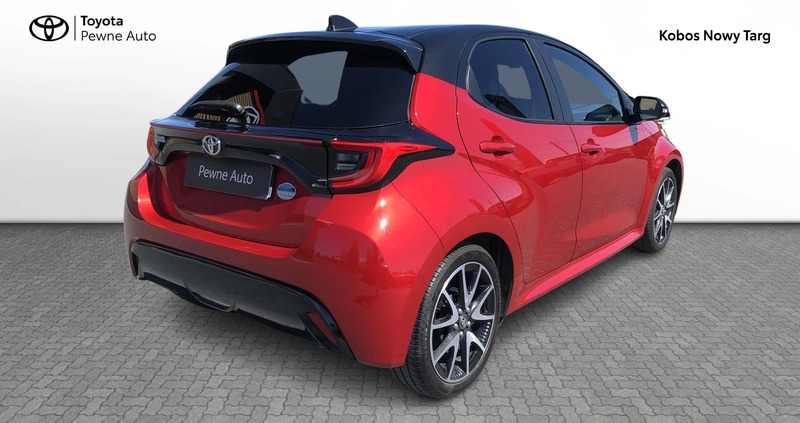 Toyota Yaris cena 82900 przebieg: 29149, rok produkcji 2021 z Świdnik małe 172